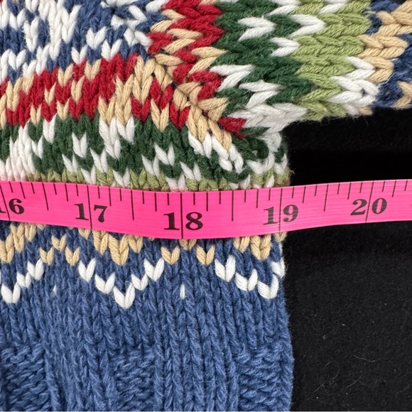 Liz Claiborne Zip-Up Knit Fair Isle Sweater - Picture 7 of 7